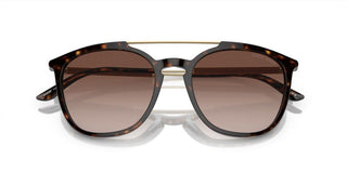 Giorgio Armani AR 8198 men Havana Squared Sunglasses