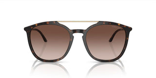 Giorgio Armani AR 8198 men Havana Squared Sunglasses