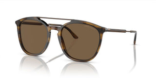 Giorgio Armani AR 8198 men Brown Squared Sunglasses