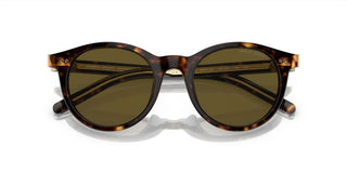 Giorgio Armani AR 8199U women Havana Squared Sunglasses