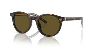 Giorgio Armani AR 8199U women Havana Squared Sunglasses