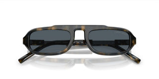 Giorgio Armani AR 8203 men Havana Geometric Sunglasses