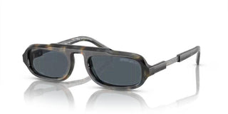 Giorgio Armani AR 8203 men Havana Geometric Sunglasses