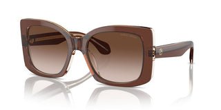 Giorgio Armani AR 8208U women Brown Squared Sunglasses