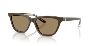 Giorgio Armani Ar 8221 Women Brown Squared Sunglasses