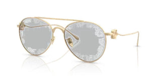 Giorgio Armani AR 6167 women Gold Pilot Sunglasses