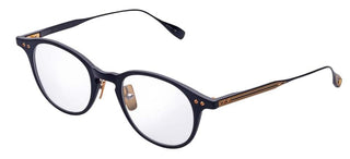 Dita ASH (+) unisex Black Round Eyeglasses