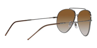 Ray-Ban AVIATOR REVERSE R0101S unisex Ruthenium Pilot Sunglasses