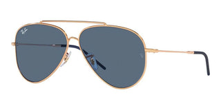 Ray-Ban AVIATOR REVERSE R0101S unisex Rose gold Pilot Sunglasses