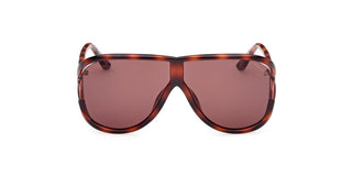 Tom Ford AXEL FT1197 unisex Havana Pilot Sunglasses