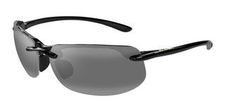 Maui Jim BANYANS 412 unisex Black Geometric Sunglasses