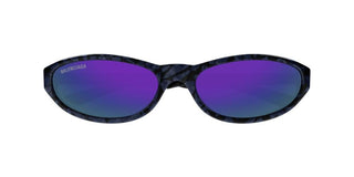 Balenciaga BB0007S unisex Black Cat Eye Sunglasses