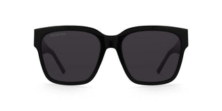 Balenciaga Bb0056s Women Black Oversize Sunglasses