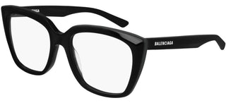 Balenciaga Bb0062o Women Black Butterfly Eyeglasses