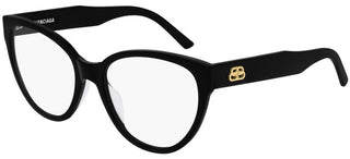 Balenciaga BB0064O women Black Cat Eye Eyeglasses