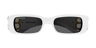 Balenciaga BB0096S women White Geometric Sunglasses