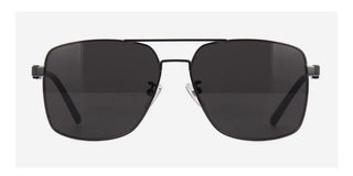 Balenciaga Bb0116sa Men Ruthenium Pilot Sunglasses