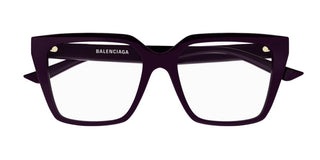 Balenciaga BB0130O women Violet Butterfly Eyeglasses