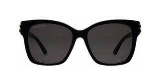 Balenciaga Bb0132s Women Black Cat Eye Sunglasses