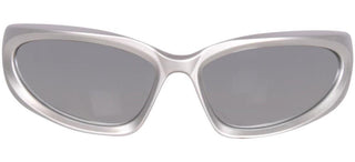 Balenciaga BB0157S men Silver Geometric Sunglasses