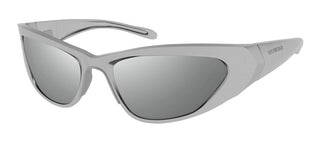 Balenciaga BB0181S men Silver Visor Sunglasses