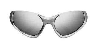 Balenciaga BB0202S unisex Grey Geometric Sunglasses