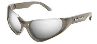 Balenciaga BB0202S unisex Grey Geometric Sunglasses