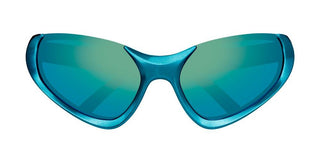 Balenciaga BB0202S unisex Blue Geometric Sunglasses