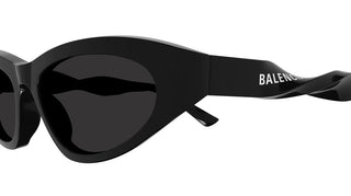 Balenciaga BB0207S women Black Cat Eye Sunglasses