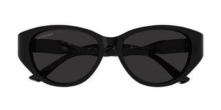 Balenciaga BB0209SA women Black Cat Eye Sunglasses