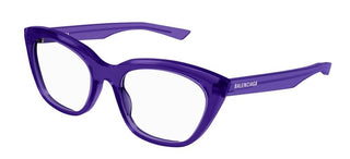 Balenciaga BB0219O women Violet Cat Eye Eyeglasses