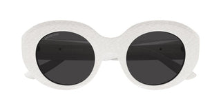 Balenciaga BB0235S women White Round Sunglasses