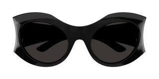 Balenciaga BB0256S women Black Round Sunglasses