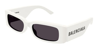 Balenciaga BB0260S women White Squared Sunglasses