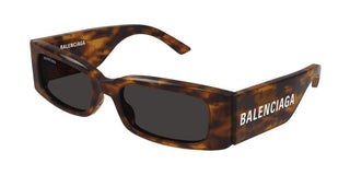 Balenciaga BB0260S women Havana Squared Sunglasses