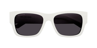 Balenciaga BB0262SA unisex White Squared Sunglasses