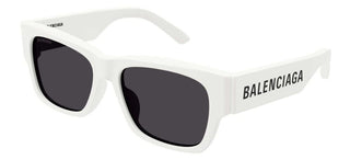 Balenciaga BB0262SA unisex White Squared Sunglasses