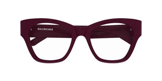 Balenciaga BB0263O women Red Squared Eyeglasses