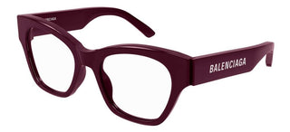 Balenciaga BB0263O women Red Squared Eyeglasses