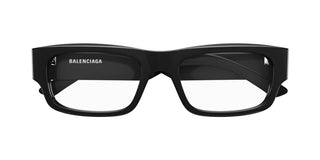 Balenciaga BB0265O men Black Geometric Eyeglasses