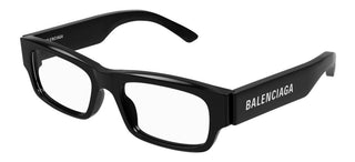 Balenciaga BB0265O men Black Geometric Eyeglasses