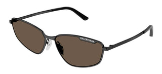 Balenciaga BB0277S unisex Ruthenium Squared Sunglasses