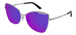 Balenciaga BB0278S women Grey Butterfly Sunglasses