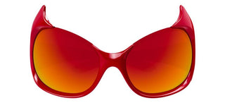 Balenciaga BB0284S women Red Cat Eye Sunglasses