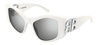 Balenciaga BB0287S women White Cat Eye Sunglasses