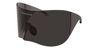 Balenciaga BB0288S unisex Black Shield Sunglasses