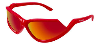 Balenciaga BB0289S unisex Red Geometric Sunglasses