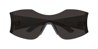 Balenciaga BB0292S unisex Black Shield Sunglasses