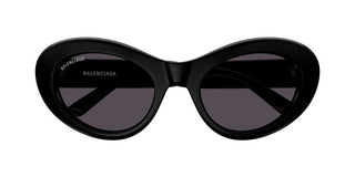 Balenciaga BB0294S women Black Round Sunglasses