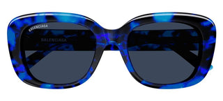 Balenciaga BB0295SK women Blue Geometric Sunglasses